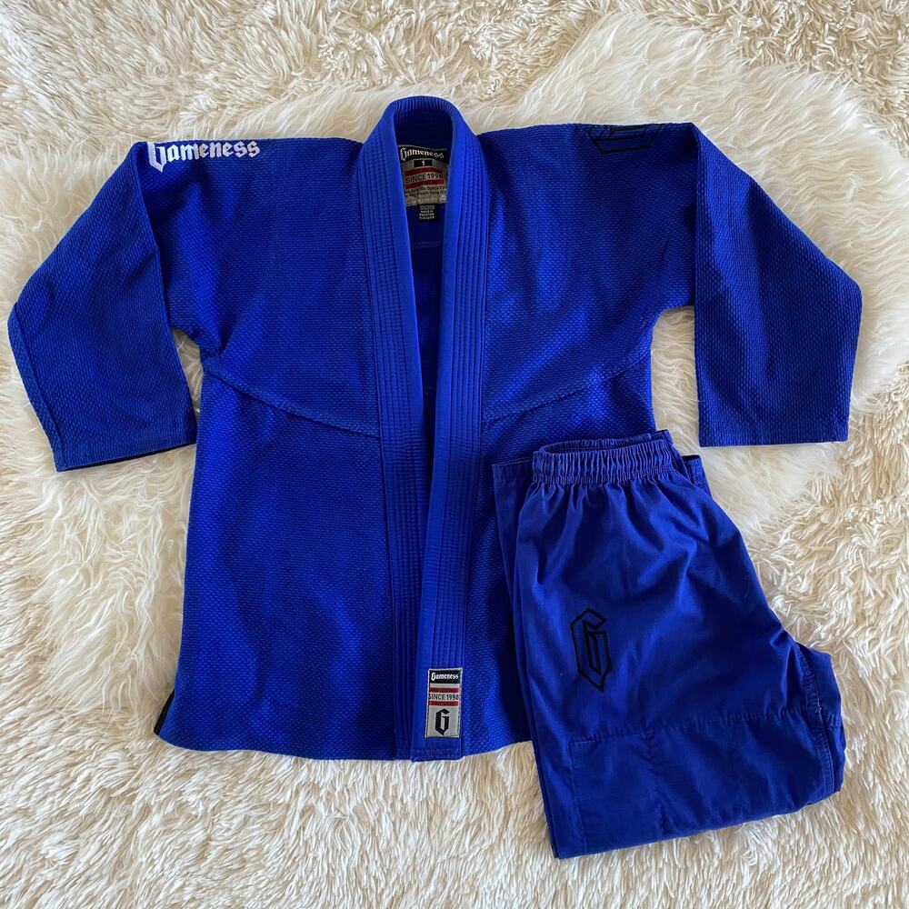Gameness Youth Air Gi in Blue, size 1